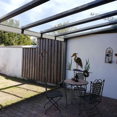 Ein Musterterrassendach